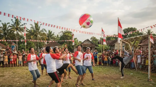 Lomba Kemerdekaan 17 Agustus 1945 HUT RI Ke-81 yang Unik
