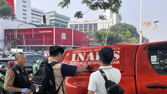 Mobil Inafis di Gedung BGN