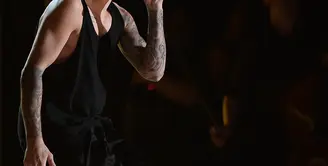 Justin Bieber kini menjadi artis pertama yang berhasil pecahkan rekor 10 miliar penonton video clipnya di album yang bertajuk Purpose. (AFP/Bintang.com)