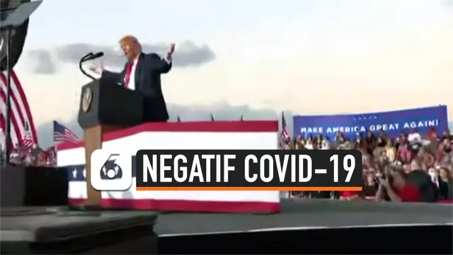 VIDEO: Dokter Kepresidenan Nyatakan Trump Telah Negatif Covid-19