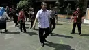 Sehari sebelum Ujian Nasional tingkat SMP, Wakil Menteri Pendidikan dan Kebudidayaan (Wamendikbud) mengecek beberapa sekolah (Liputan6.com/Johan Tallo) 
