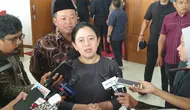 Ketua DPR RI, Puan Maharani saat ditemui awak media di Kompleks Parlemen, Senayan, Jakarta Pusat, Kamis (26/9/2024). (Dok. Istimewa)