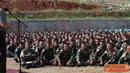 Citizen6, Bogor: Asops Panglima TNI Mayjen TNI Hambali Hanafiah, secara resmi membuka latihan Satgas Yonmek TNI untuk stand by force misi PBB rotasi TNI TA. 2012, di Komplek PMPP TNI Sentul Bogor, Selasa (12/6). (Pengirim: Badarudin Bakri).