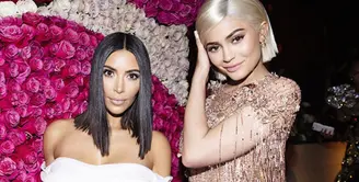 Sebagai keluarga, Kim Kardashian pasti akan selalu ada untuk membela adiknya, Kylie Jenner, dari hujatan para haters. (Taylor Jewell/Vogue/REX/Shutterstock/HollywoodLife)