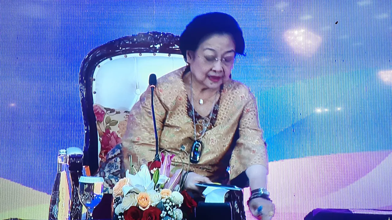 Presiden kelima RI Megawati Soekarnoputri (Liputan6.com/Lisza Egeham)