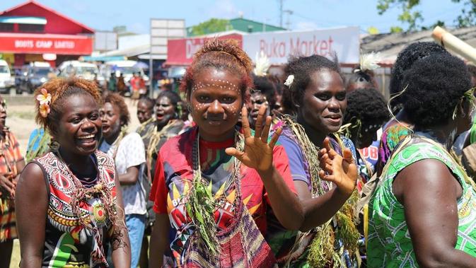 Warga Bougainville setuju untuk memisahkan diri dari Papua Nugini. (Source: Jeremy Miller/BRC via AP)