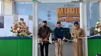 Peresmian Posko Mudik BPJS Kesehatan di Terminal Pulo Gebang, Jakarta Timur, Selasa (18/4/2023).