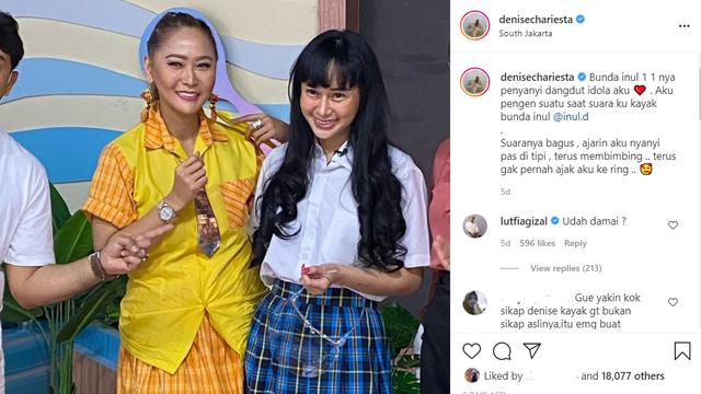 6 Seleb yang Pernah Berseteru dengan Denise Chariesta, Terbaru Dewi Perssik