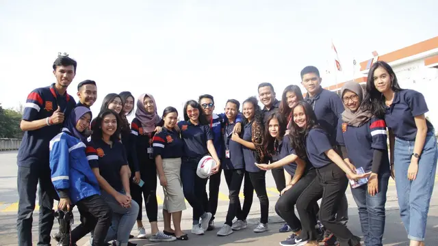 Finalis CJA Jakarta saat kegiatan di Pertamina