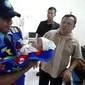 Bayi jenis kelamin laki-laki, ditemukan masih hidup di Jalan Parimeter Selatan, Bandara Internasional Soekarno Hatta (Soetta), Kota Tangerang, Senin (26/11/2018).