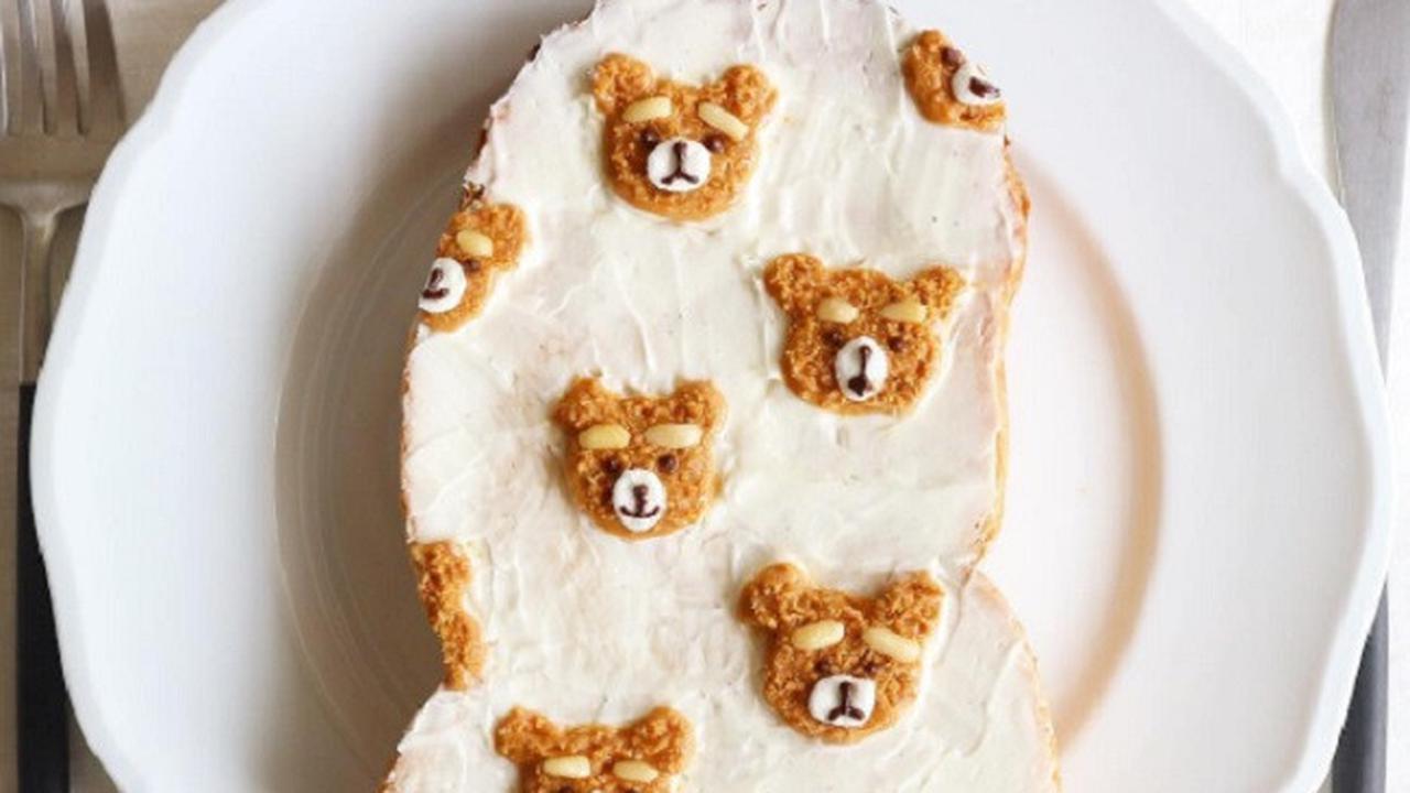 Seni Menghias Roti Tawar dengan Gambar yang Menggemaskan