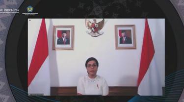 Sri Mulyani dalam  "Peresmian Pengeluaran Uang Peringatan Kemerdekaan 75 Tahun Republik Indonesia"