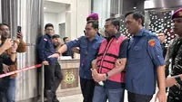 Sony Sonjaya diperiksa Kejagung (Foto: Ady Anugrahadi/Liputan6.com)