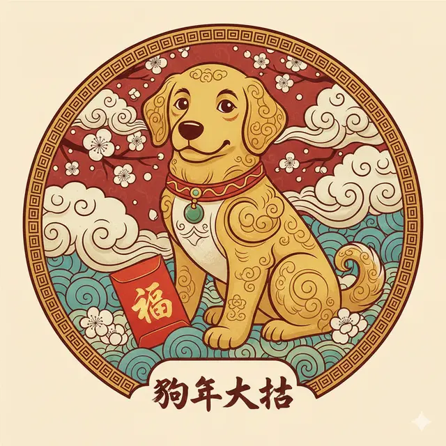 Ilustrasi Shio Anjing