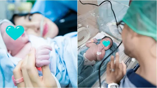6 Momen Detik-Detik Persalinan Shandy Purnamasari, Lahirkan Anak Ketiga