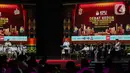 Debat kedua Pemilihan Gubernur DKI Jakarta 2024 mengangkat tema utama Ekonomi dan Kesejahteraan Sosial. (Liputan6.com/Angga Yuniar)
