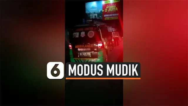 MODUS PEMUDIK