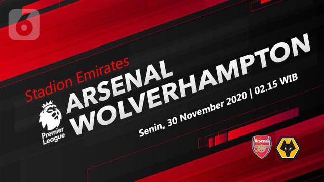 Prediksi Arsenal Vs Wolverhampton Di Liga Inggris 2020 21 Menanti Taji Aubameyang Bola Liputan6 Com