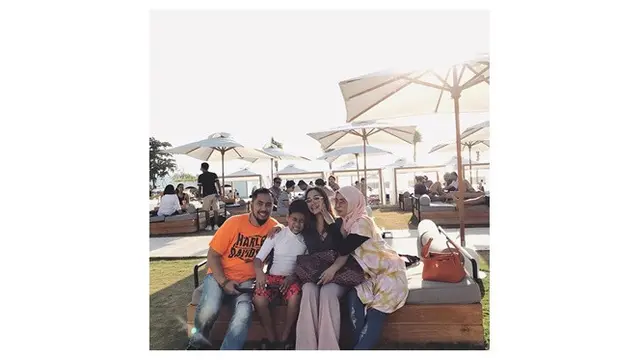 Momen Salmafina Sunan Saat di Bali, Bahagia Liburan Bersama Keluarga