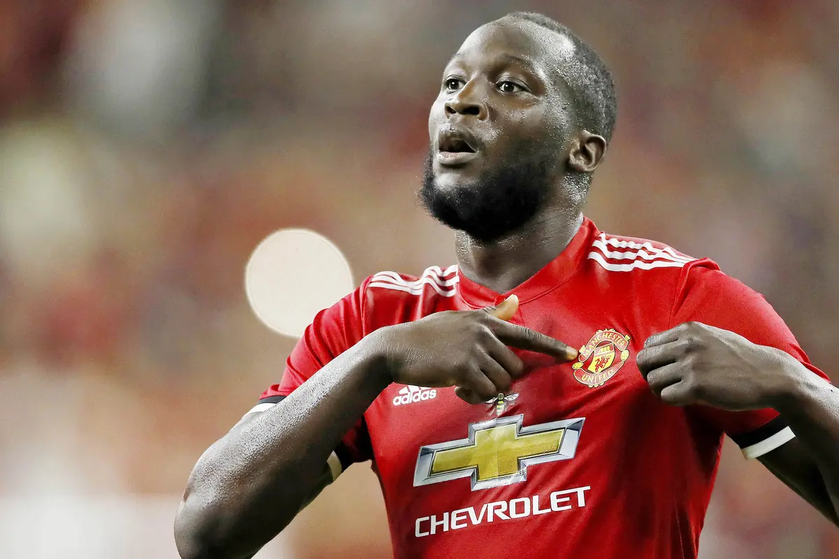 Striker MU, Romelu Lukaku.