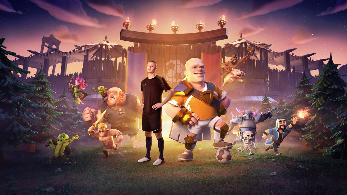 Striker Manchester City Erling Haaland Menerjang Dunia Clash of Clans