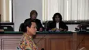 Kuasa Hukum Riefan menilai Jaksa Penuntut Umum tidak cermat dan tidak jelas dalam merumuskan pasal yang didakwakan kepada kliennya, pengadilan Tipikor, Jakarta, Kamis (9/10/2014) (Miftahul Hayat) 