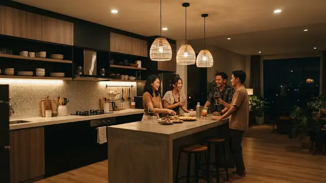 Desain Dapur Sederhana Untuk Orang Ekstrovert