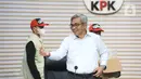 Ketua Komisi Pemberantasan Korupsi (KPK), Setyo Budiyanto, sesaat sebelum menyaksikan petugas memperlihatkan barang bukti Operasi Tangkap Tangan (OTT) di Kantor Imigrasi Jakarta Barat, Gedung Merah Putih KPK, Jakarta, Kamis (4/6/2026). (Liputan6.com/Helmi Fithriansyah)
