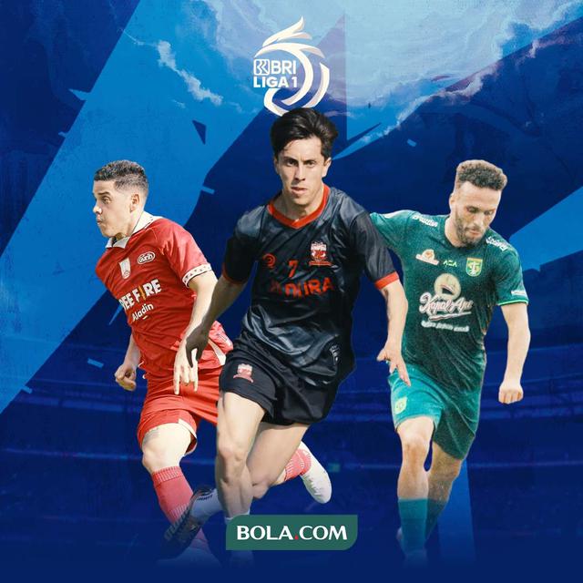 BRI Liga 1 -  Ze Valente, Alexis Messidoro, Francisco Rivera