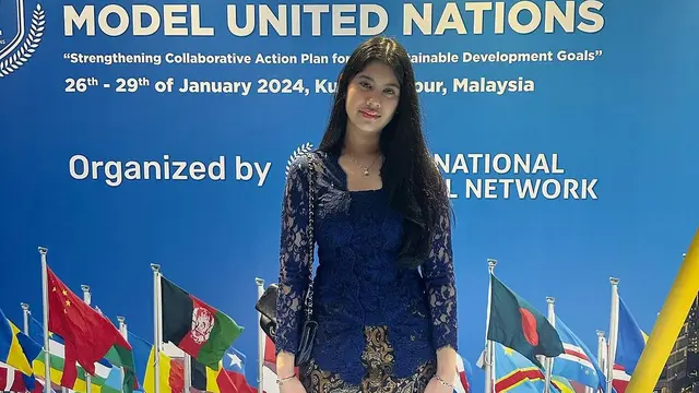 6 Potret Almira Anak Annisa Pohan dan AHY Ikuti MUN di Malaysia, Bikin Bangga