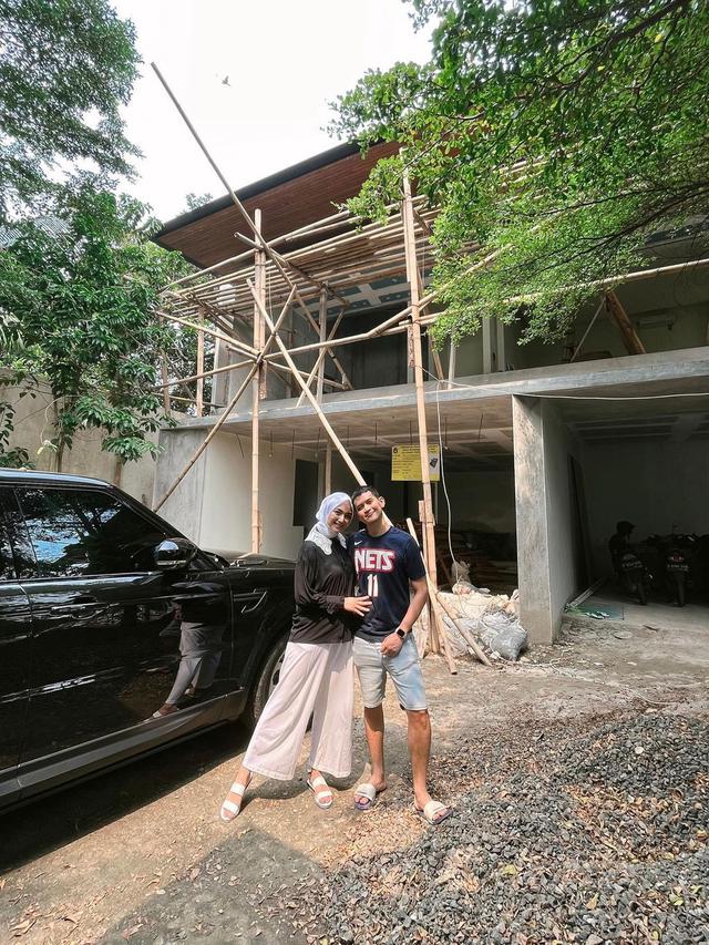 Potret rumah baru Citra Kirana dan Rizky Aditya yang belum rampung