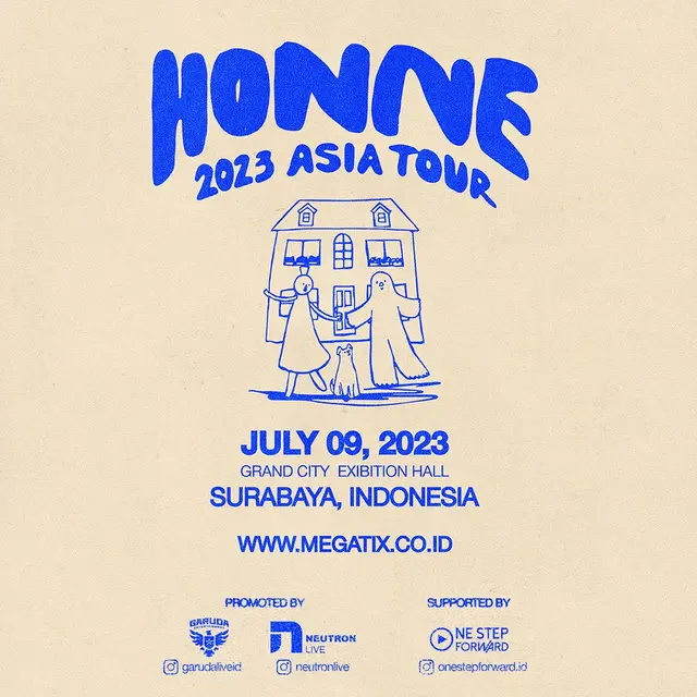 Honne siap kembali sapa penggemar Surabaya