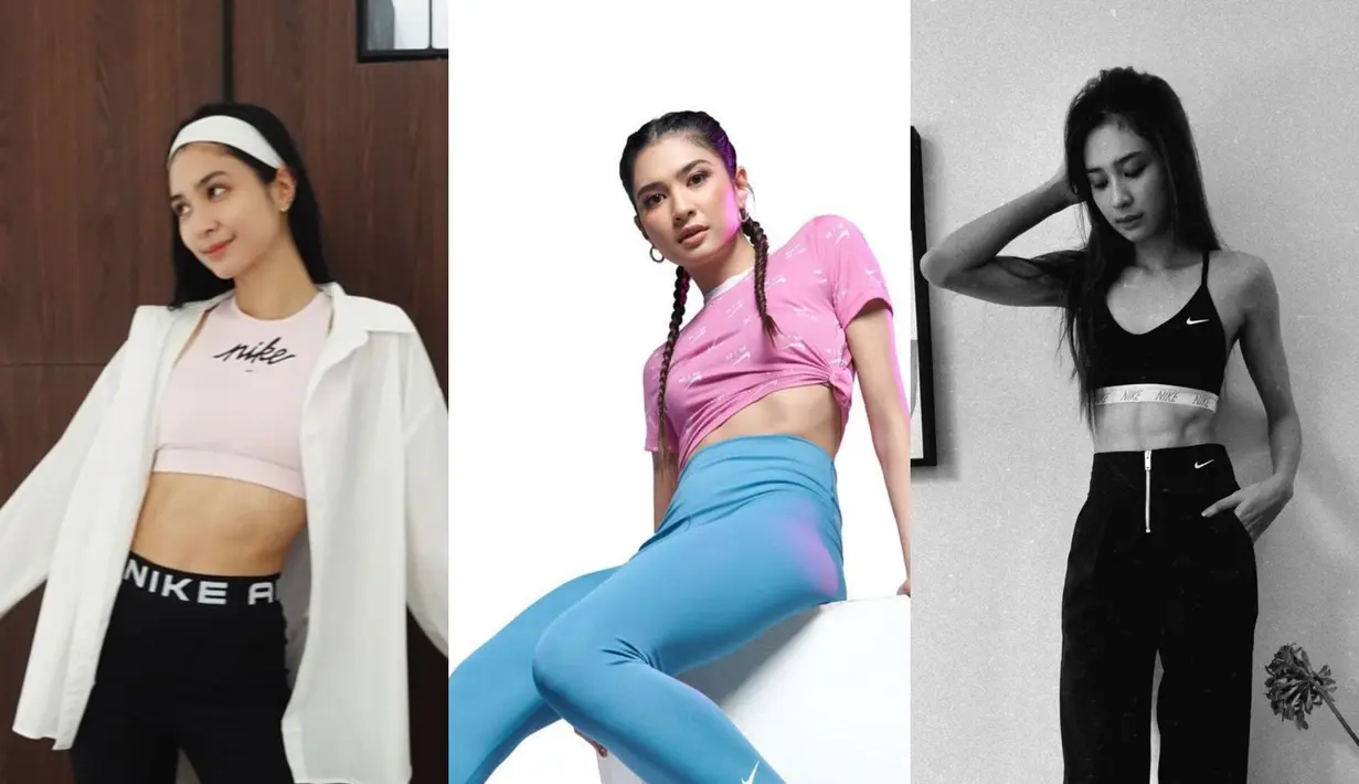 Rutin olahraga, Mikha Tambayong kerap flexing body goals dengan outfit sporty yang fashionable. Intip inspirasi outfitnya yuk! [@miktambayong]