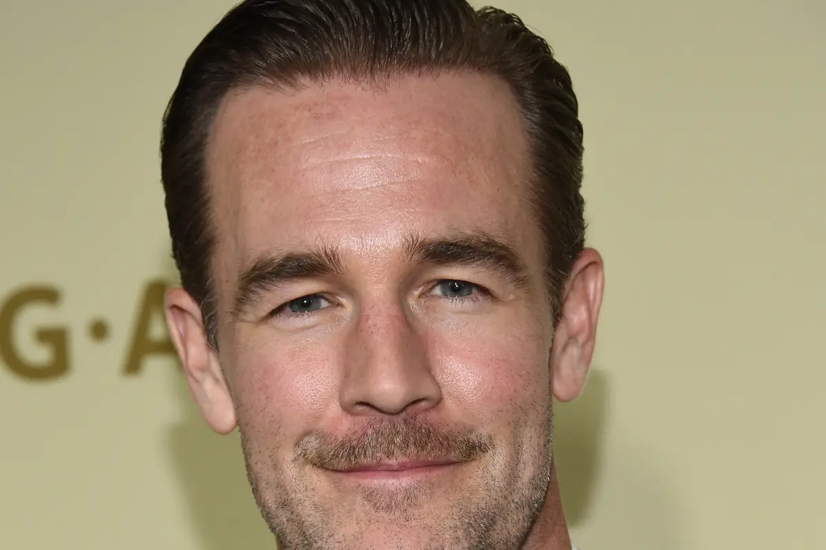 James Van Der Beek pada 2017. (CHRIS DELMAS / AFP)