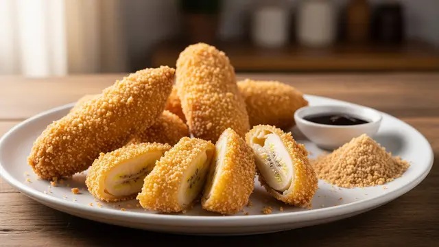 Pisang goreng pasir/ Ilustrasi AI