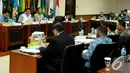 DPD akan mengambil sikap yang tegas atas keputusan Badan Legislasi DPR yang tidak melibatkan DPD dalam revisi UU MD3, Senayan, Jakarta, Selasa (25/11/2014). (Liputan6.com/Andrian M Tunay)