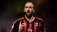 2. Gonzalo Higuain (AC Milan) - 9,5 juta euro. (AFP/Marco Bertorello)