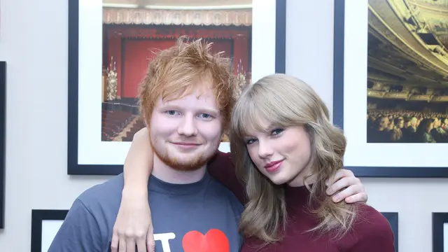 [Bintang] Ed Sheeran dan Taylor Swift