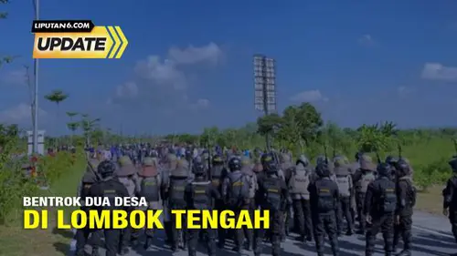 Bentrokan Warga Dua Desa di Lombok Tengah