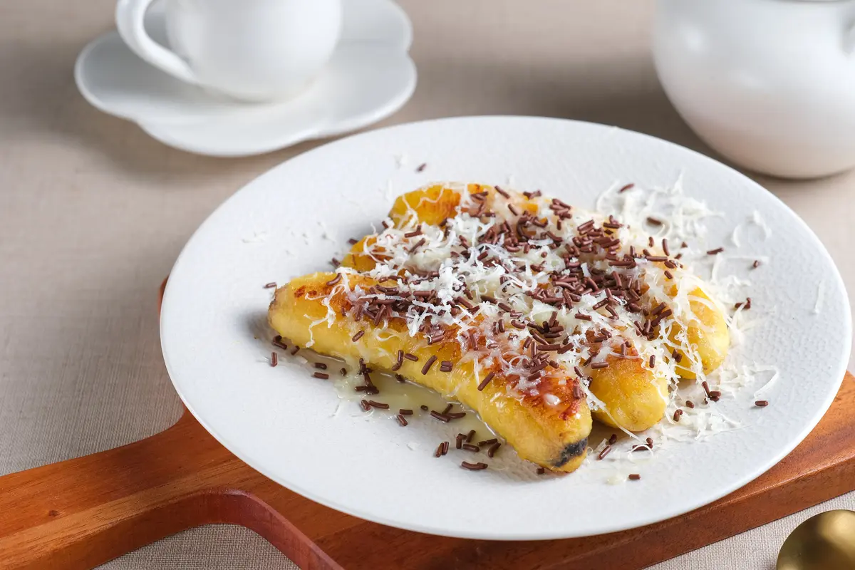 pisang bakar coklat keju