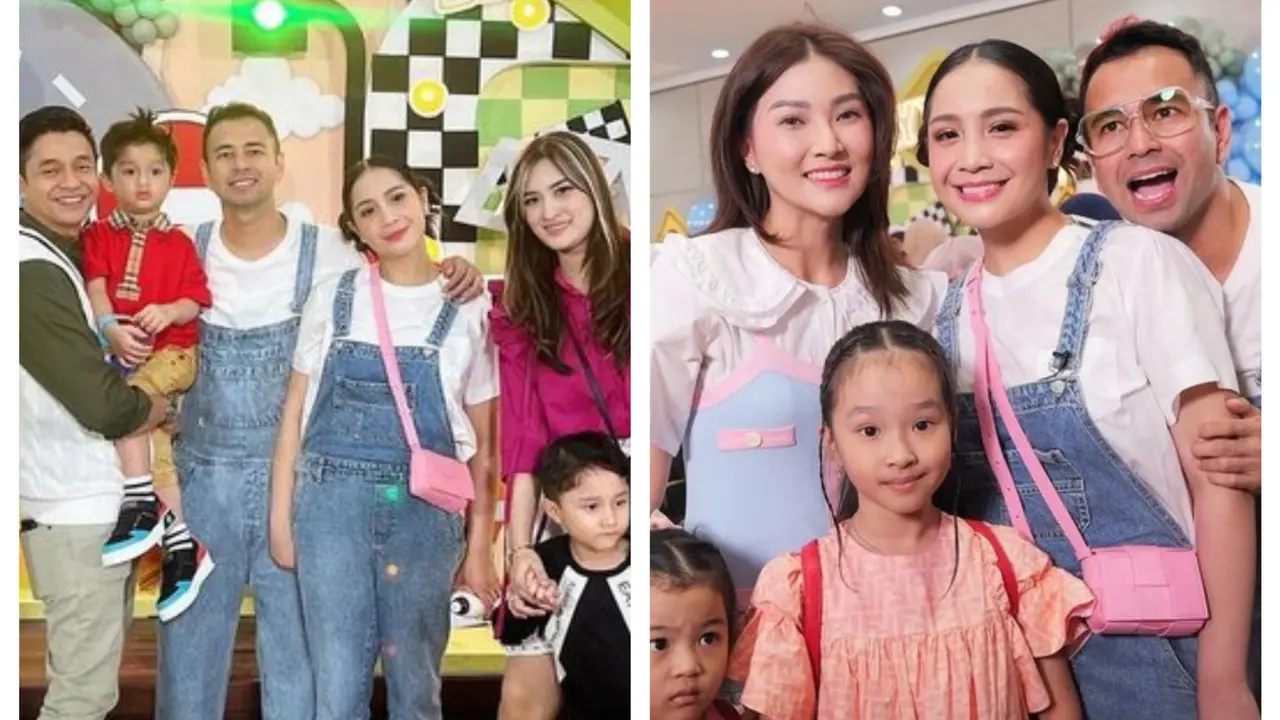 Potret Artis di Ulang Tahun Rayyanza Alias Cipung, Sederhana dan Meriah
