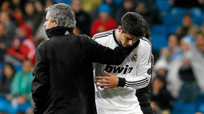 Jose Mourinho dan Alvaro Morata membuka peluan untuk bereuni di Manchester United