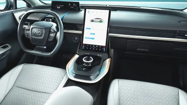 Interior sedan listrik bZ3 berdesain minimalis modern (Carnewschina)