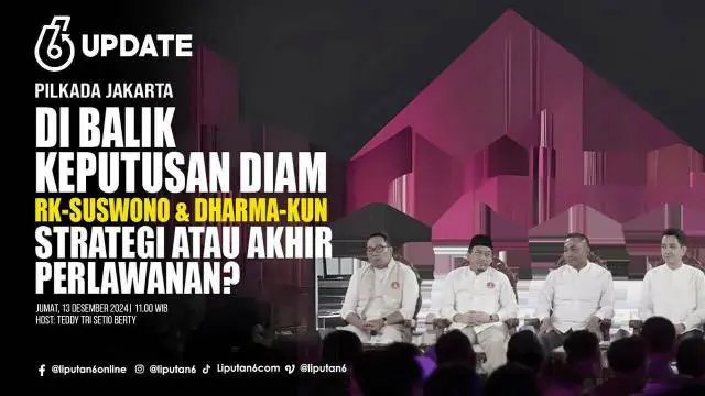 Pasangan Calon Gubernur dan Wakil Gubernur DKI Jakarta Nomor Urut 1, Ridwan Kamil-Suswono maupun pasangan calon nomor urut 3 Dharma Pongrekun-Kun Wardana tidak kunjung mengajukan gugatan sengketa hasil Pilkada DKI Jakarta Tahun 2024 ke Mahkamah Konst...