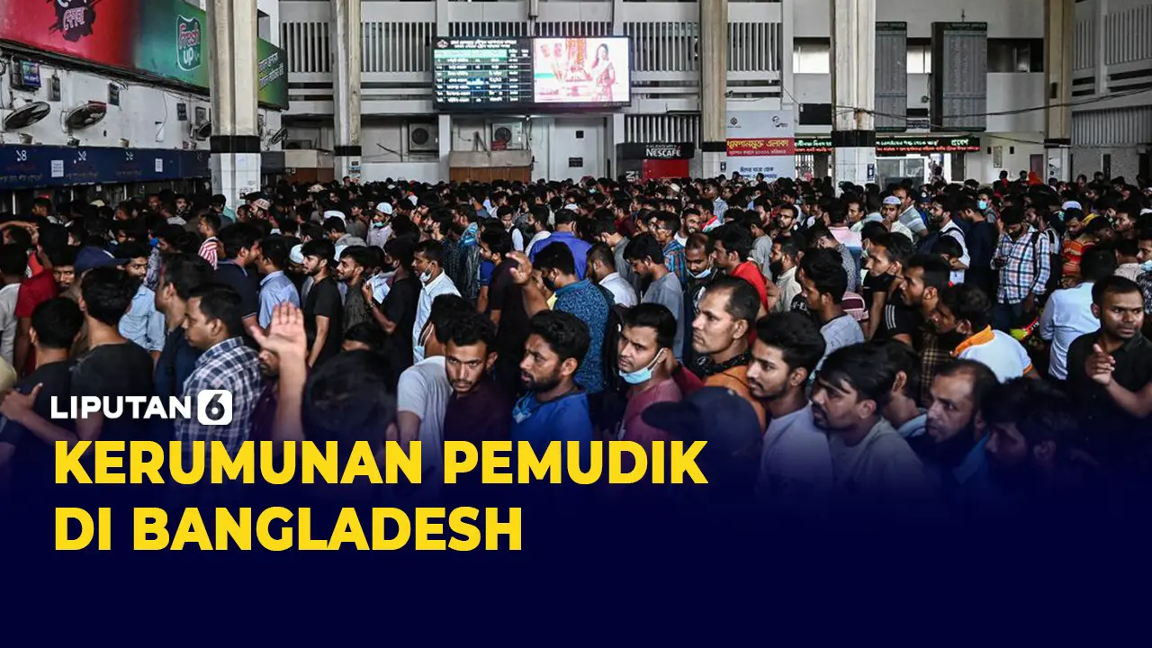 Suasana Mudik di Bangladesh