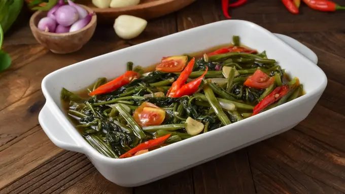 tumis cah kangkung