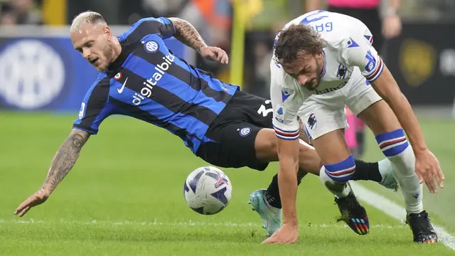 Liga Italia Inter Milan Vs Sampdoria