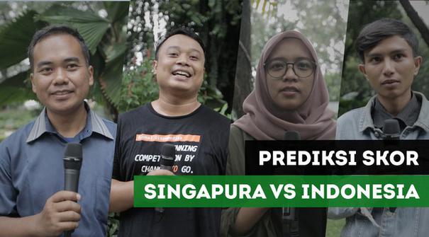 Prediksi Skor Singapura Vs Indonesia di Piala AFF 2018 dari Masyarakat