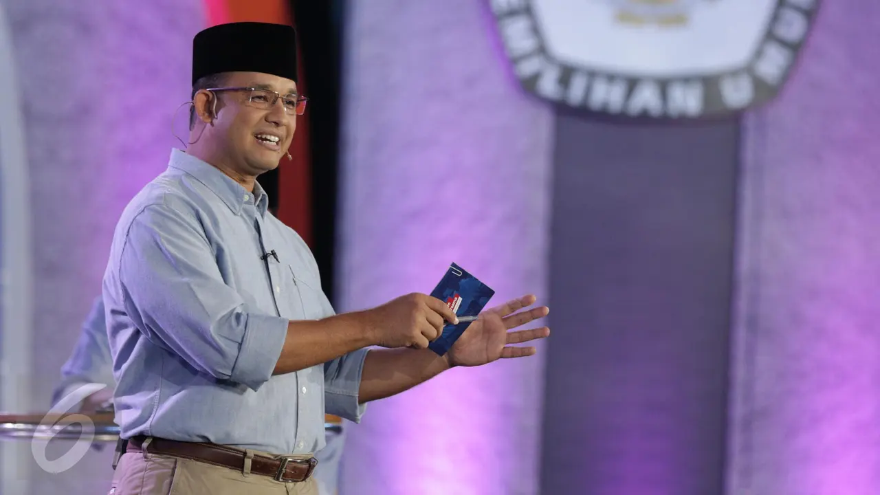 Calon gubernur DKI Jakarta Anies Baswedan