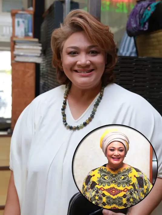 Setelah resmi menikah dengan Achmad Hestiafin Tachtiar Arifin, Hughes mengenakan hijab. Setelah resmi bercerai, presenter asal Bali itu muncul tanpa jilbab seperti sebelum menikah. (dok. Bintang.com)